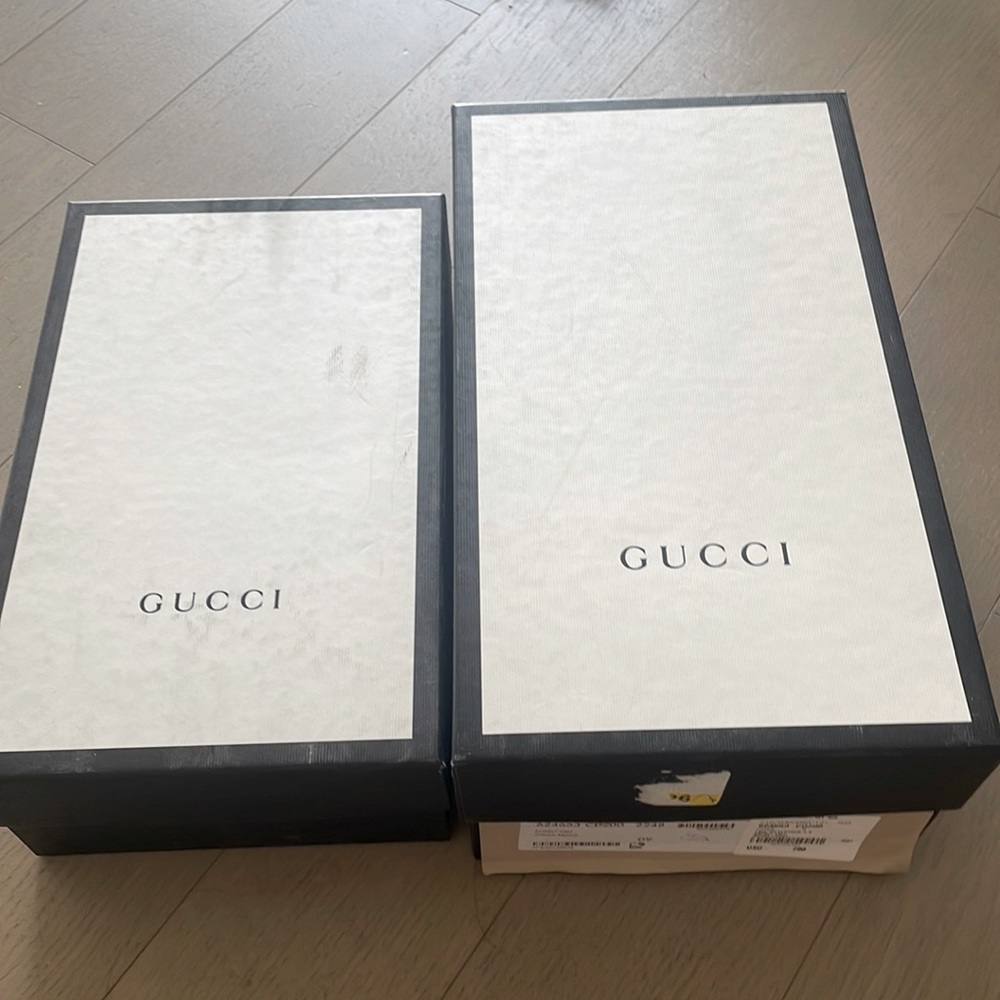 Gucci shoe box